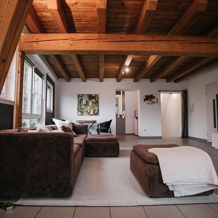 Eigenes Maisonettehaus In Idyllischer Lage Mit Balkon, Nahe Messe, 24H Self-Check In, Gratis Parken Schwabach Luaran gambar