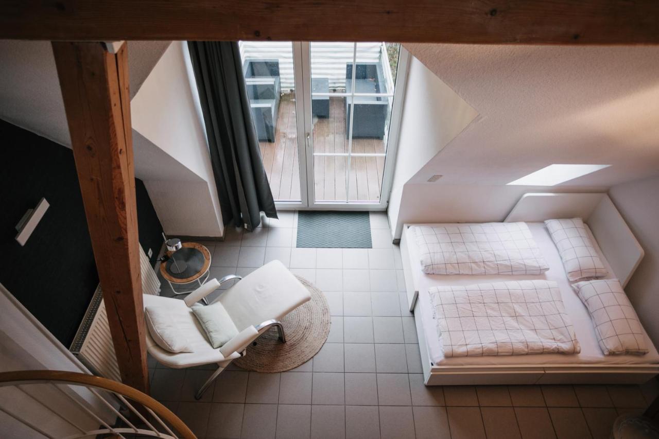 Eigenes Maisonettehaus In Idyllischer Lage Mit Balkon, Nahe Messe, 24H Self-Check In, Gratis Parken Schwabach Luaran gambar